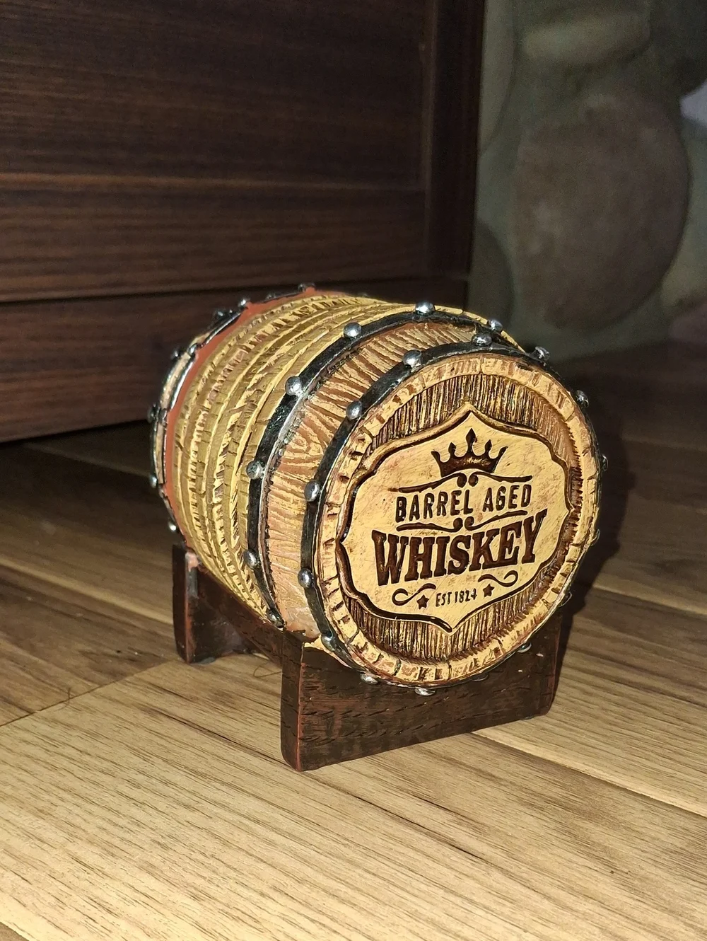Barrel Aged Whiskey Decorative COASTERS